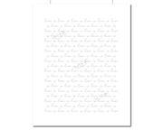 Love is Love is Love is Love - Minimalist Print