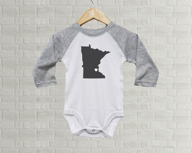 Minnesota Love Baby One Piece