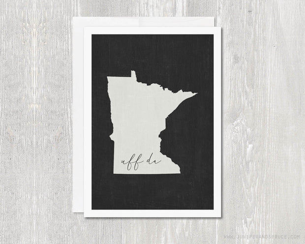 Greeting Card - Minnesota Uff Da
