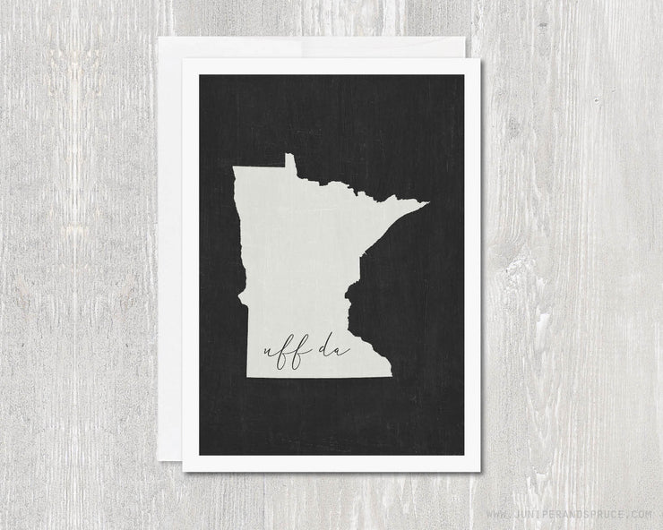 Greeting Card - Minnesota Uff Da
