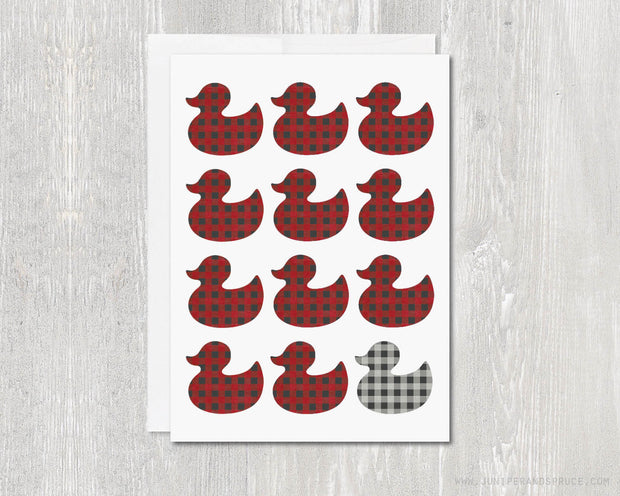 Greeting Card | Duck Duck Gray Duck Minnesota