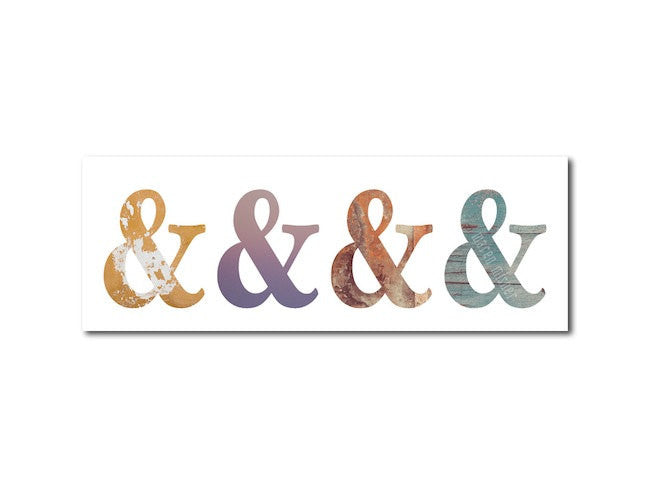 Ampersand Bookmark