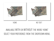 Ontario Home Print | Canadian Province Outline Art