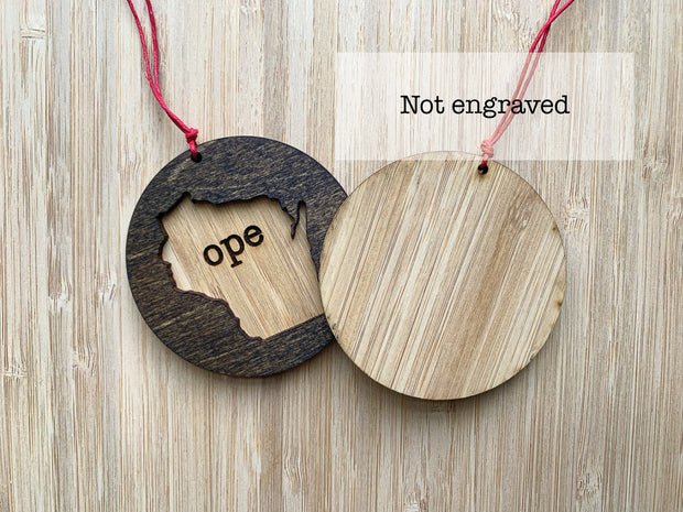 Minnesota Wooden Ornament (Multiple Styles)